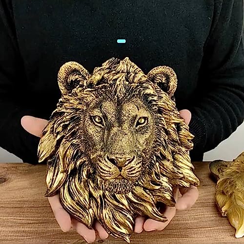 Statue de simulation lion en décoration murale pour le salon - 4