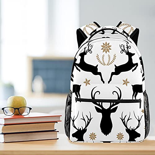 Sac à dos d'école cerf contre le mal de dos avec espace ordinateur