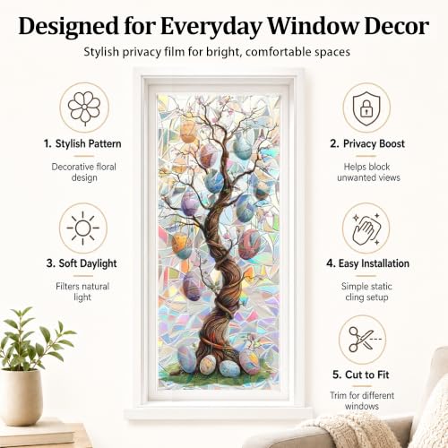 Vinilo Decorativo de Privacidad para Ventana 17x39 in miniatura 6