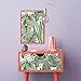 Tempaper Jungle Green Tropical Removable Peel and Stick Wallpaper, 20.5 in X 16.5 ft, Made in the USA