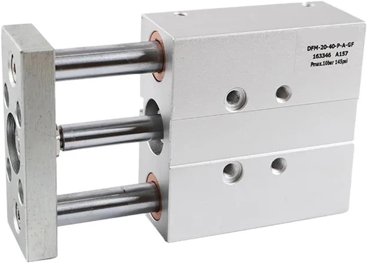 Bore 12mm Stroke 20-100 Guided Actuator DFM-12-10-P-A-GF Three axis Three Rod Guide Guide Drives DFM-B(DFM-12-100-P-A-GF)