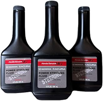 Honda Acura Genuine Power Steering Fluid 12 oz Bottle Pack of 3