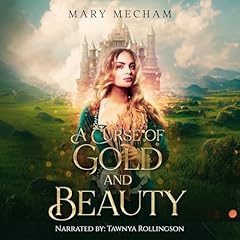 A Curse of Gold and Beauty Audiolibro Por Mary Mecham arte de portada