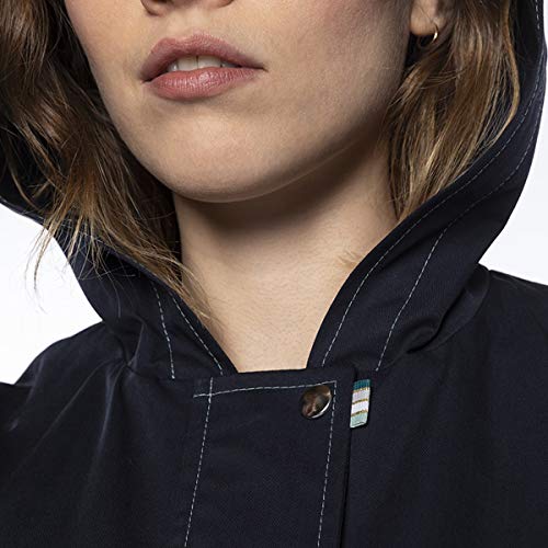Parka 100% coton mi-longue à capuche Lauzerte veste mi-saison confortable
