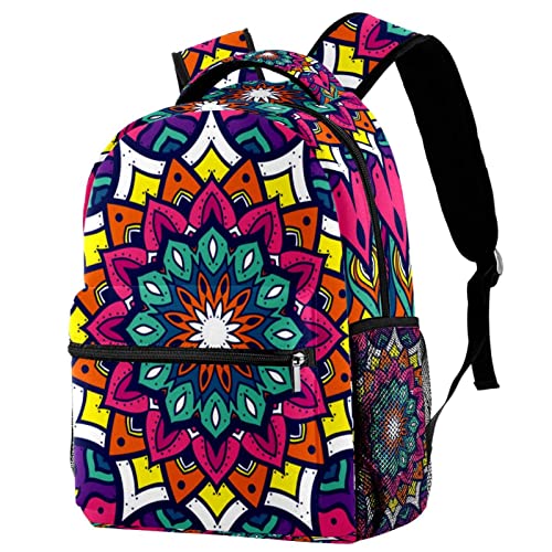 Sac à dos mandala coloré Leisure Campus idéal pour les cours et les sorties des ados