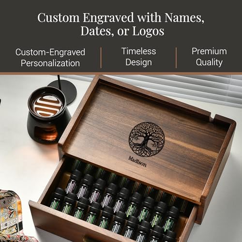 Caja organizadora personalizada para aceites esenciales Shanik miniatura 3