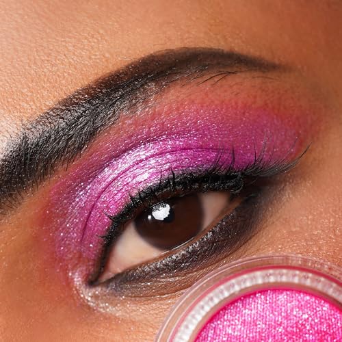 OULAC Cream Eyeshadow, Glitter Pink Eyeshadow, Holds Makeup For 12 Hours +, Waterproof and Sweatproof, Crease Resistant, Vegan | 06g, Pink Lady (09) - Image 4