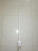 Vista 3 de Antena de bucle de versión actualizada MLA-30+ Plus 0.5-30MHz Anillo a prueba de lluvia Antena de recepción activa de bajo ruido de onda corta media