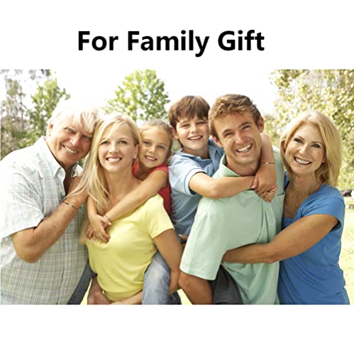 Family Bracelets for 2/3/4/5/6 Knot Matching Bracelet for Family Dad Mom Brother Sister Daughter Son Bracelet for Women Men Gifts for Friends Stocking Stuff for Christmas2