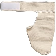 Truform-OTC Above Knee AK Stump Shrinker, Amputee Care Limb Compression, Elastic Belt, X-Large 10 inch Length, White