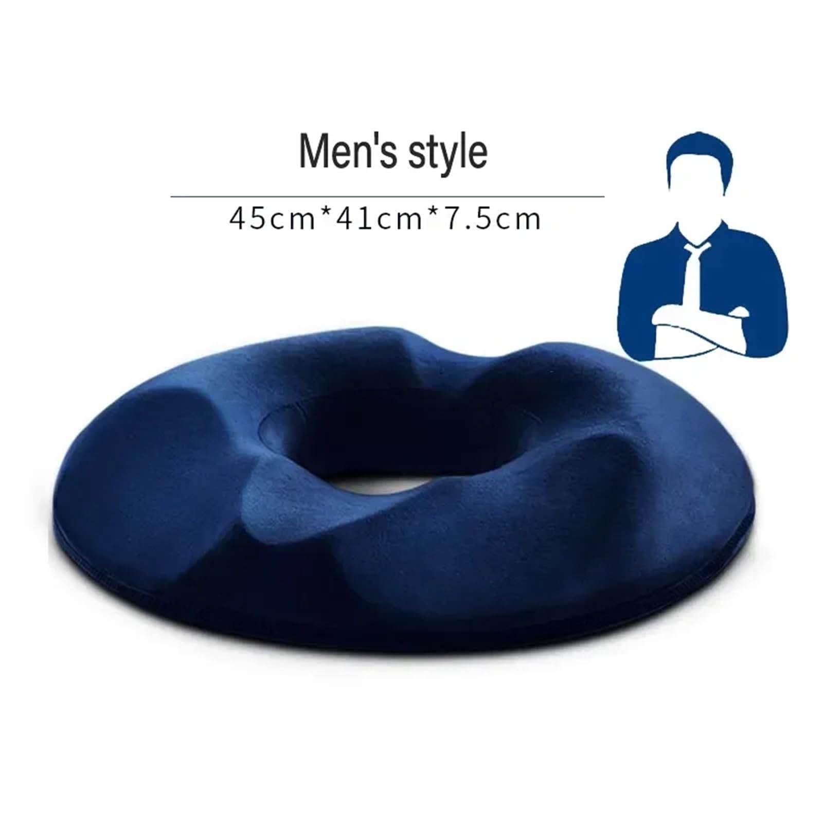 Memory Foam Sitzkissen Donut-Kissen-Sitzkissen, Steißbein-Steißbein-Sitzstuhl for Memory-Schaum-Stuhlkissen Für Bürostuhl