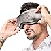 Produktbild SYLXL 4D Luftdruckmassage Vision Care Multifunktion Bluetooth Musik Heiße Kompresse Augen Massagegerät Tragbar Faltbare,Grau