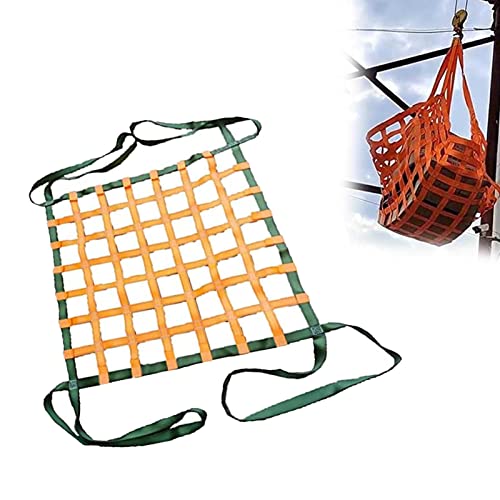 Hanging Cargo Lifting Net - Rope Lifting Nets, Elastic Cargo Net, Mobile Traction Work Equipment For Construction Rigging, Lifting Nets For Industrial Handling Tools, Customizable ( Size : 1 X 1M/Mesh