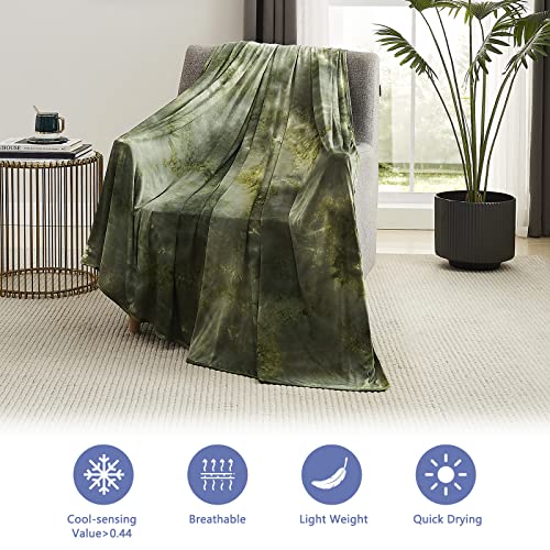 Topcee Cooling Blankets for Hot Sleepers,Arc-Chill Q-Max >0.5 Cool Fiber,100% Oeko-Tex Certified,Twin Size Lightweight Summer Cool Blanket for Travel/Outdoor Ultra Cold Breathable,60''x80''