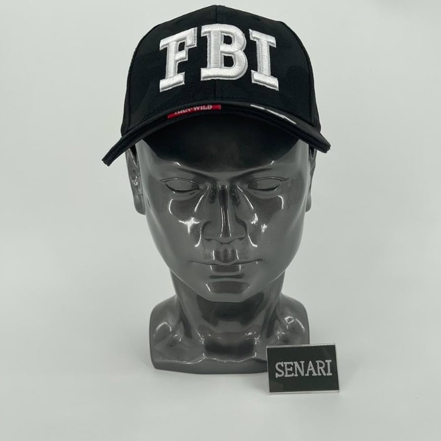 Amazon.co.jp: S-1538 FBI 連邦捜査局 キャップ 帽子 ワッペン付