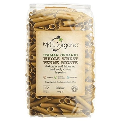 Mr Organic Whole Wheat Penne 500g - Pack of 2