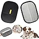 71Nmly 2 Stück Tierhaarentferner Handschuh,Fell Magnet Handschuh Katze Pet Hair Remover Glove Antistatische Massagehandschuh für Katzen und Hunde Wiederverwendbare Doppelseitige Fellpflege-Handschuhe
