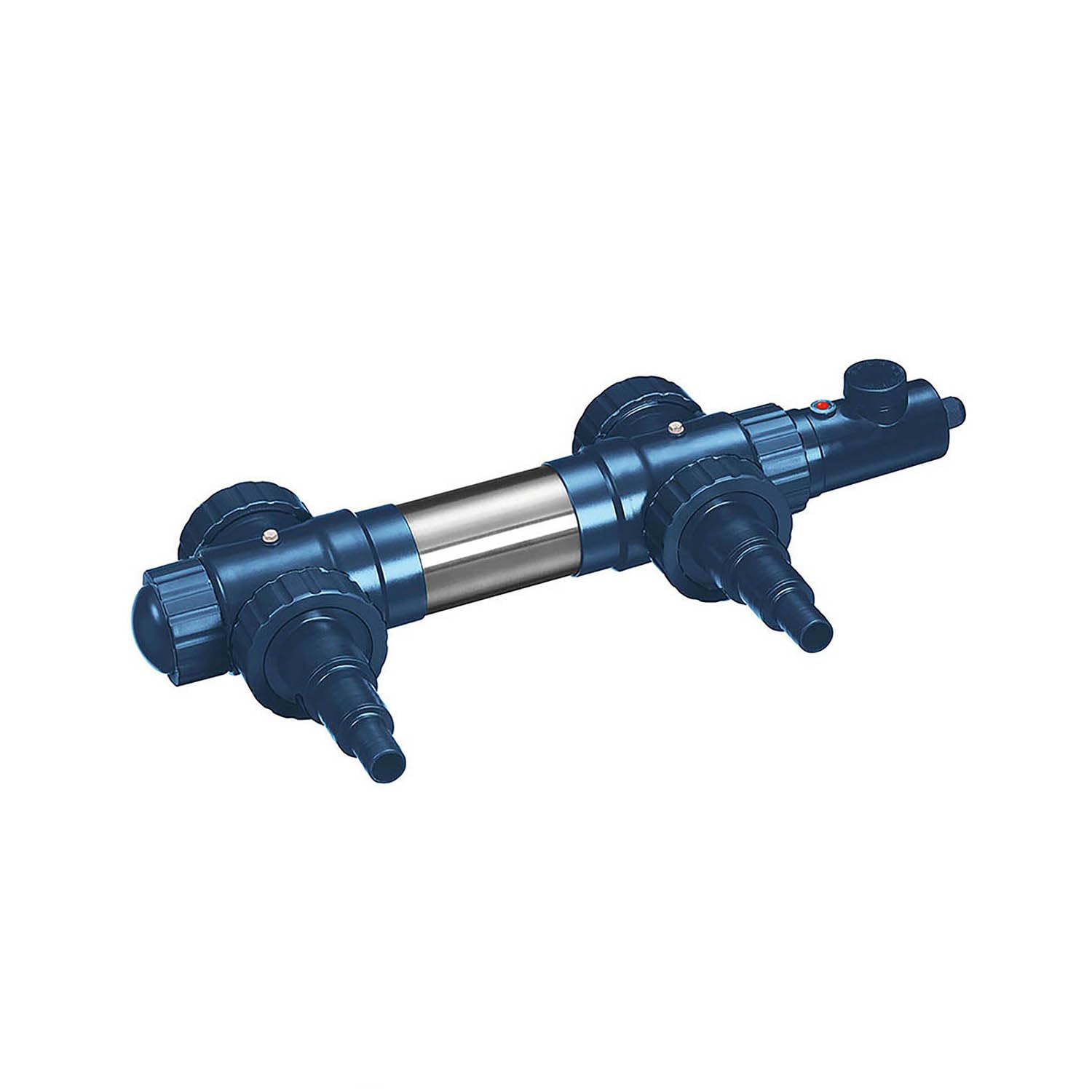 FIAP ProfiHeat ACTIVE 3.000 - Teichheizer - Edelstahl - Thermostat - Eisfreihalter - Gartenteich - Koiteich - Teichzubehör 3 kW - max. Teichgröße 15 m³