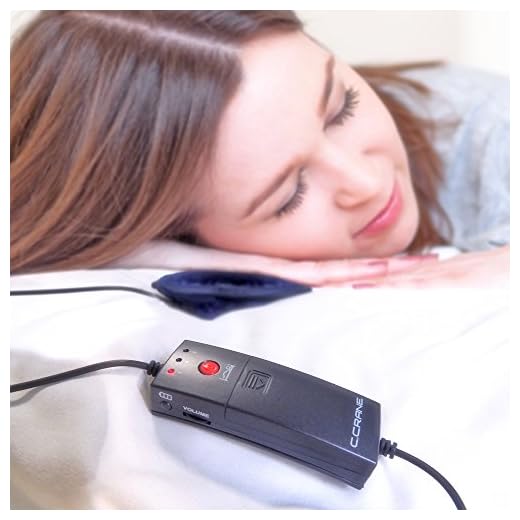 C. Crane Soft Speaker Pillow Speaker-3 Amplified with in-line Volume Control, Works with iPod, iPhone, Tablets, Television, radios, MP3, MP4 Digital Players and More - Solutions for Insomnia