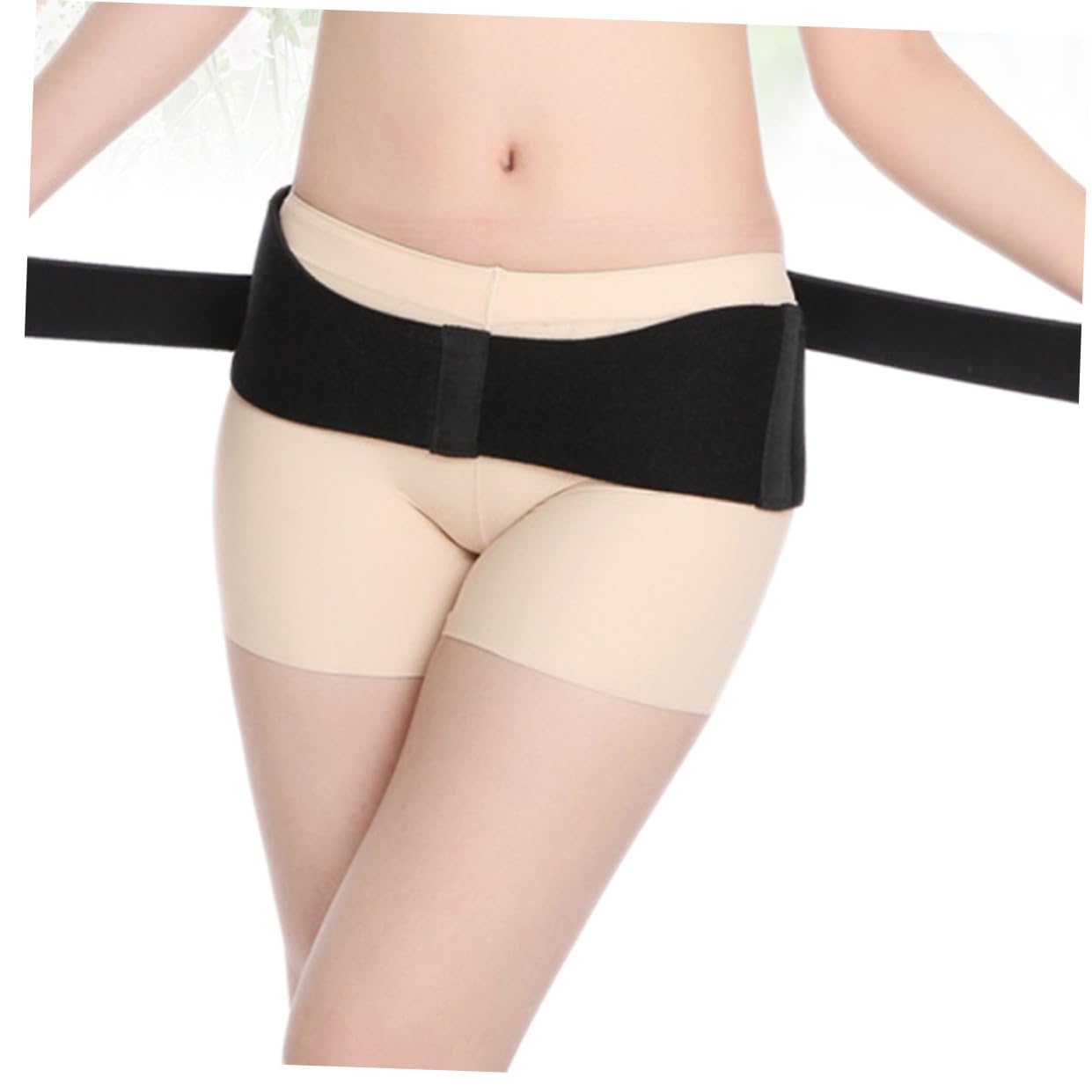 Postpartum Abdominal Band for Women Pelvic Correction Belt Comfortable Breathable Average Black Tightens Flattens Postpartum Belly