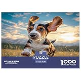 Niedliches Hunde-Puzzle mit 1000 Teilen für Erwachsene – Bildungsspiel mit...