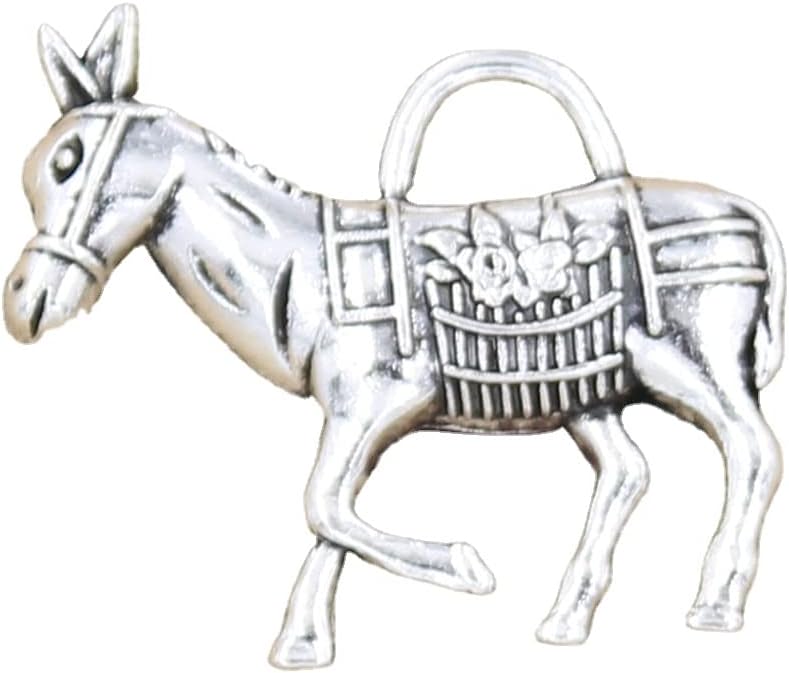 10pcs Charms donkey burro 33x30mm Antique Making Vintage Tibetan Silver Zinc Alloy Pendant