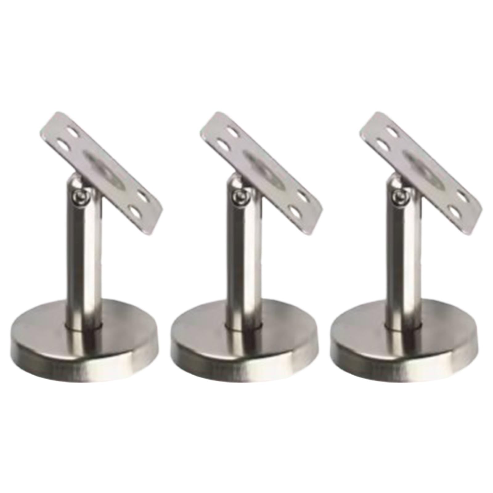 Banister Rail Brackets Elevated Areas Support Movable Column Bracket Sturdy for Handrails Commercial and Residential Settings(60mm-B)