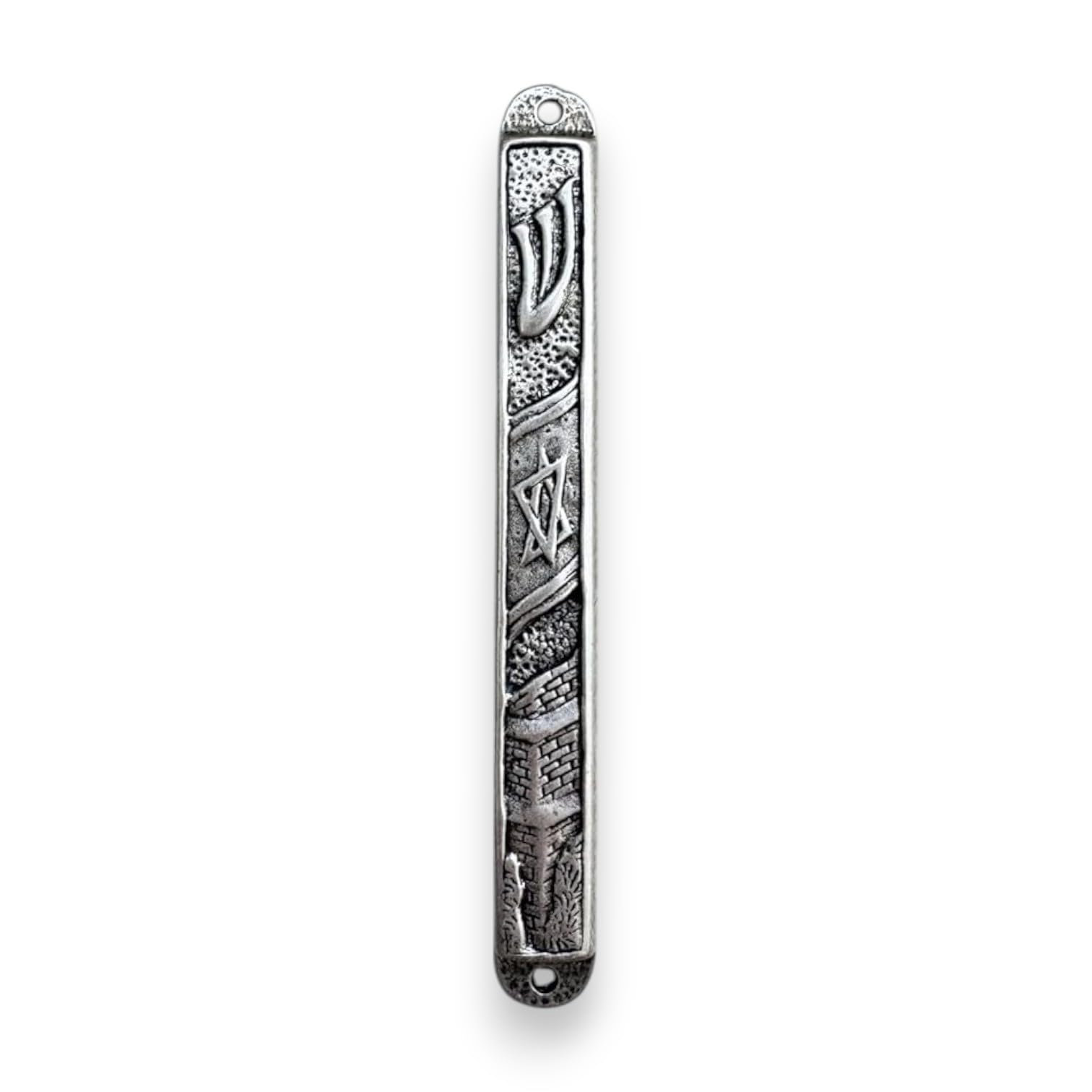 Mezuzah Case - Tür Mezuza Für 10 Cm Schriftrolle Mit Emaille