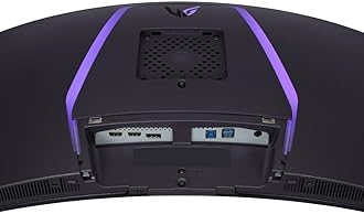 LG 39GS95QE Ultragear OLED Curved Gaming Monitor 39-Inch WQHD 800R 240Hz 0.03ms DisplayHDR True Black 400 AMD FreeSync Premium Pro NVIDIA G-Sync HDMI 2.1 DisplayPort Tilt/Height/Swivel Stand - Black