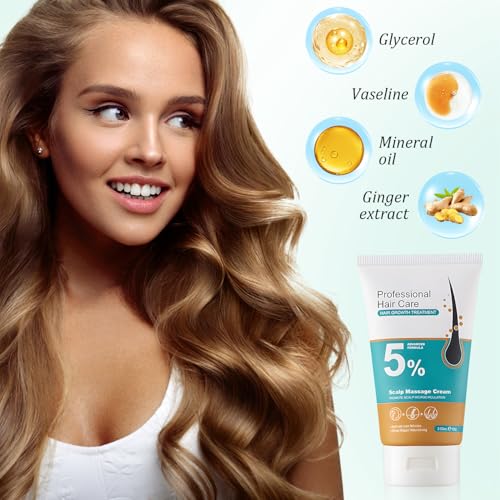 5% Hair Growth Scalp Massage Cream - Image 2