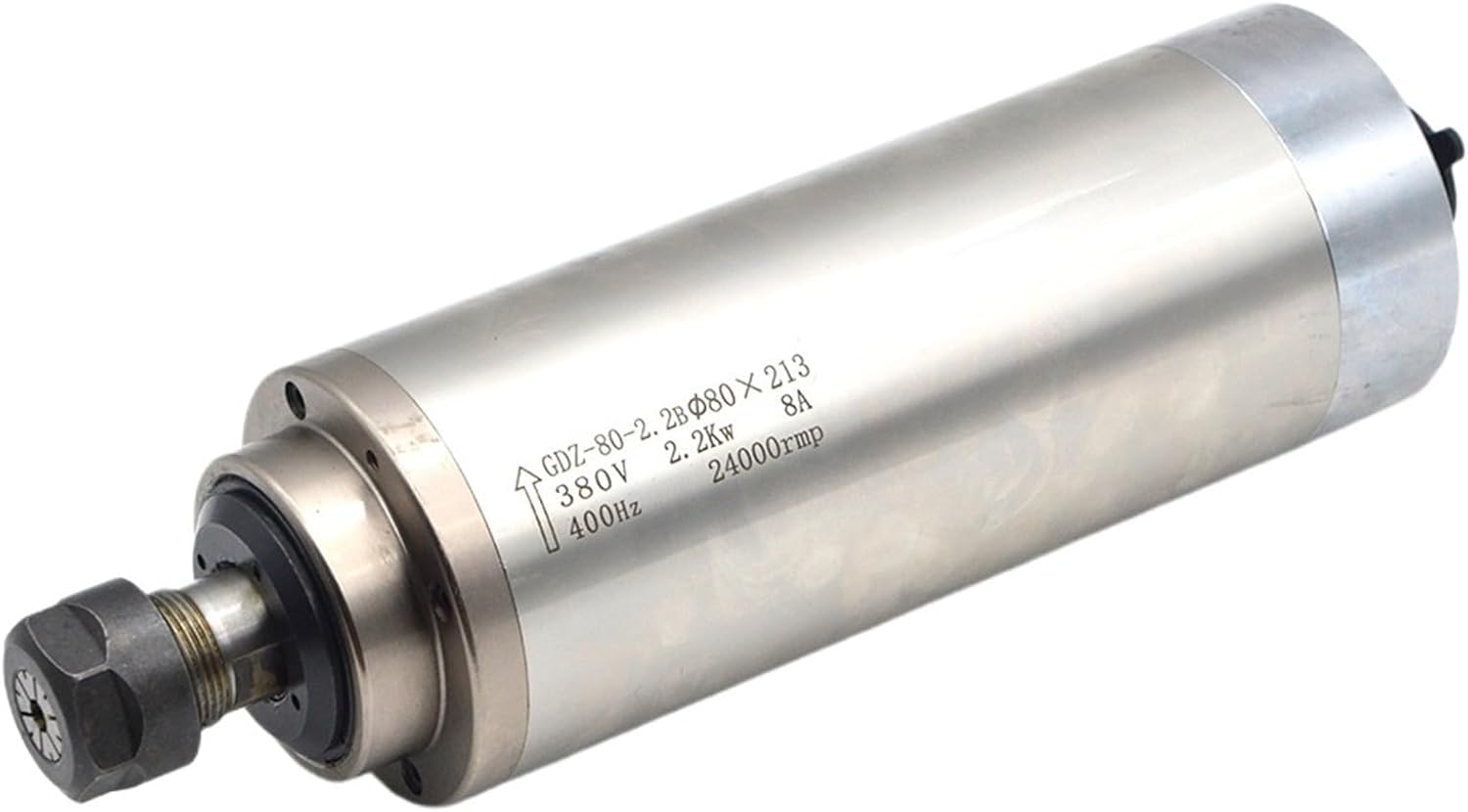 Cooled GDZ-80 1.5KW 2.2KW ER11 ER16 220V 380V Computerized Numerical Control Water Cooling Spind Router Engraving milling Machine(GDZ80-1.5E ER11,220V)