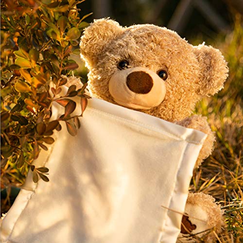 Lucky Cup Interactive Plush Baby Toy, Musical Teddy Bears Stuffed Animal Toys, Talking Teddy Bear With Blanket For Baby Birthday Gift,Animated Stuffed Bear Educational Toddler Plush Toy For Preschool #TOP2