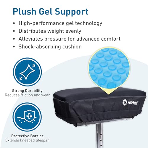 BodyMed Gel Memory Foam Knee Walker Cover
