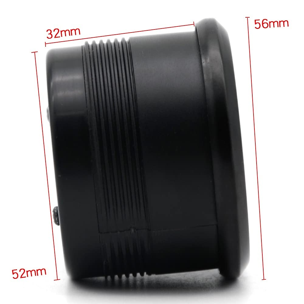 2'' 52MM Car Digital Blue Led Water Temperature Gauge 40-150℃ with Water Temp Joint Pipe Sensor Adapter(with 40mm Adapter)