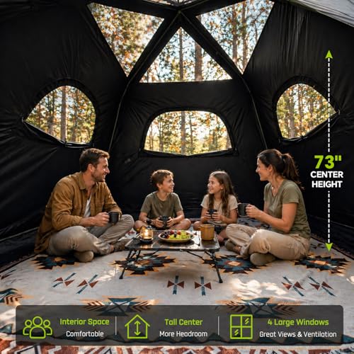 HINSTANT 6 Person Blackout Tent