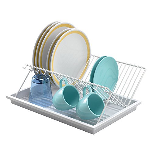 Escurreplatos Plegable Con Bandeja Pratico