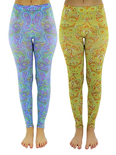 Colorful 2-Pack Of Summery Tights