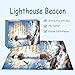 Puzzles for Adults 1000 Pieces, Lighthouse Jigsaw Puzzles - Lighthouse Beacon, Impossible Christian Bible Puzzle for Seniors Families,27.56x19.69 Inches, 1:1 Poster, Letter on The Back