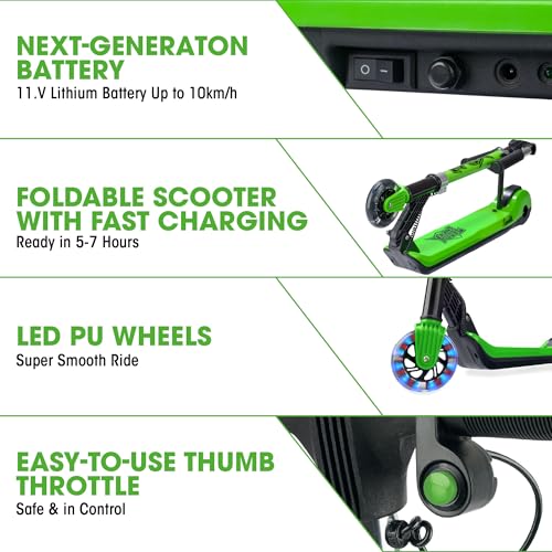 Trottinette électrique pliable Xootz Elements à guidon rétractable