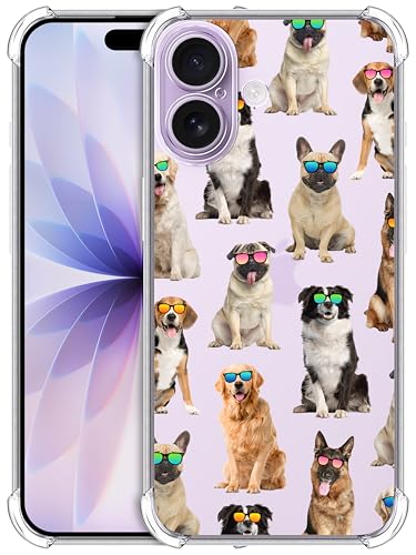 Coque transparente iPhone 17 avec motif imprimé protection arrière TPU antichoc