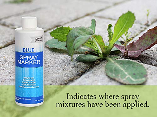 Blue Spray Marker - (8 Ounces) - Weed Spray Dye, Herbicide Dye, Fertilizer Marking Dye, Turf Mark and Blue Herbicide Marker - Thumbnail 4