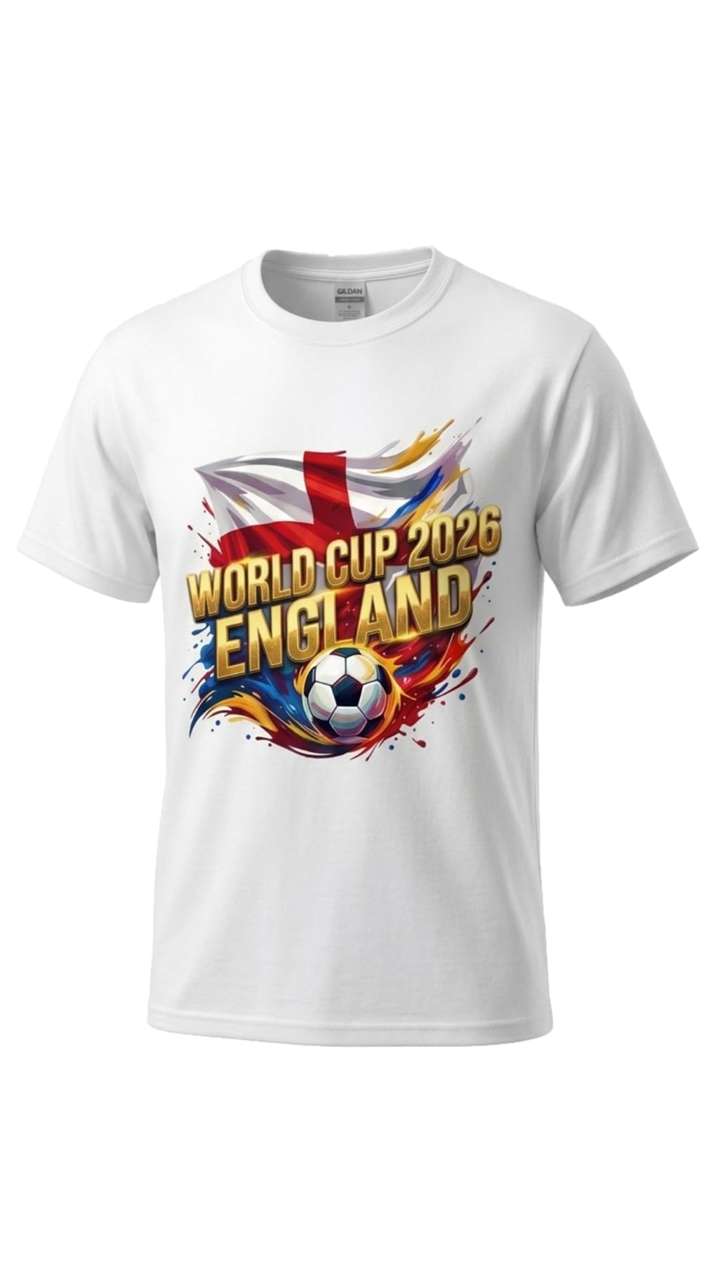 England Football 2026 Coming Home Supporters T-Shirt Unisex Graphic Printed Match Day Fan Tee for Men Women Kids UK Sizes S-XXL and 3-13 Years Official Style Wear