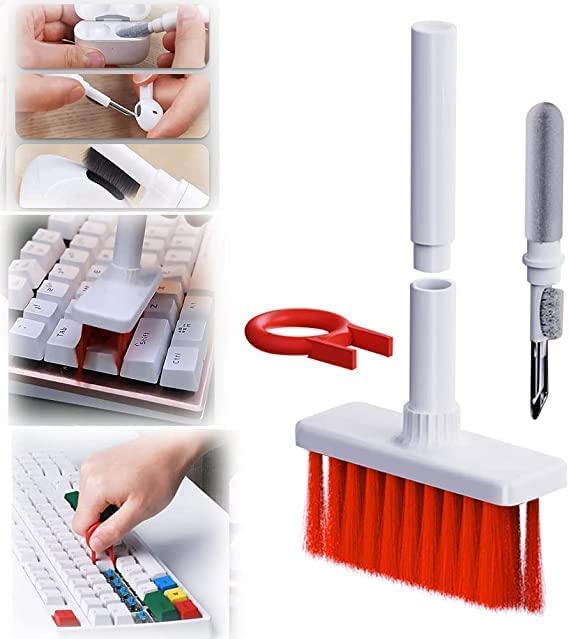 VIEWIDE Cleaning Soft Brush Keyboard Cleaner 5in1 MultiFunction