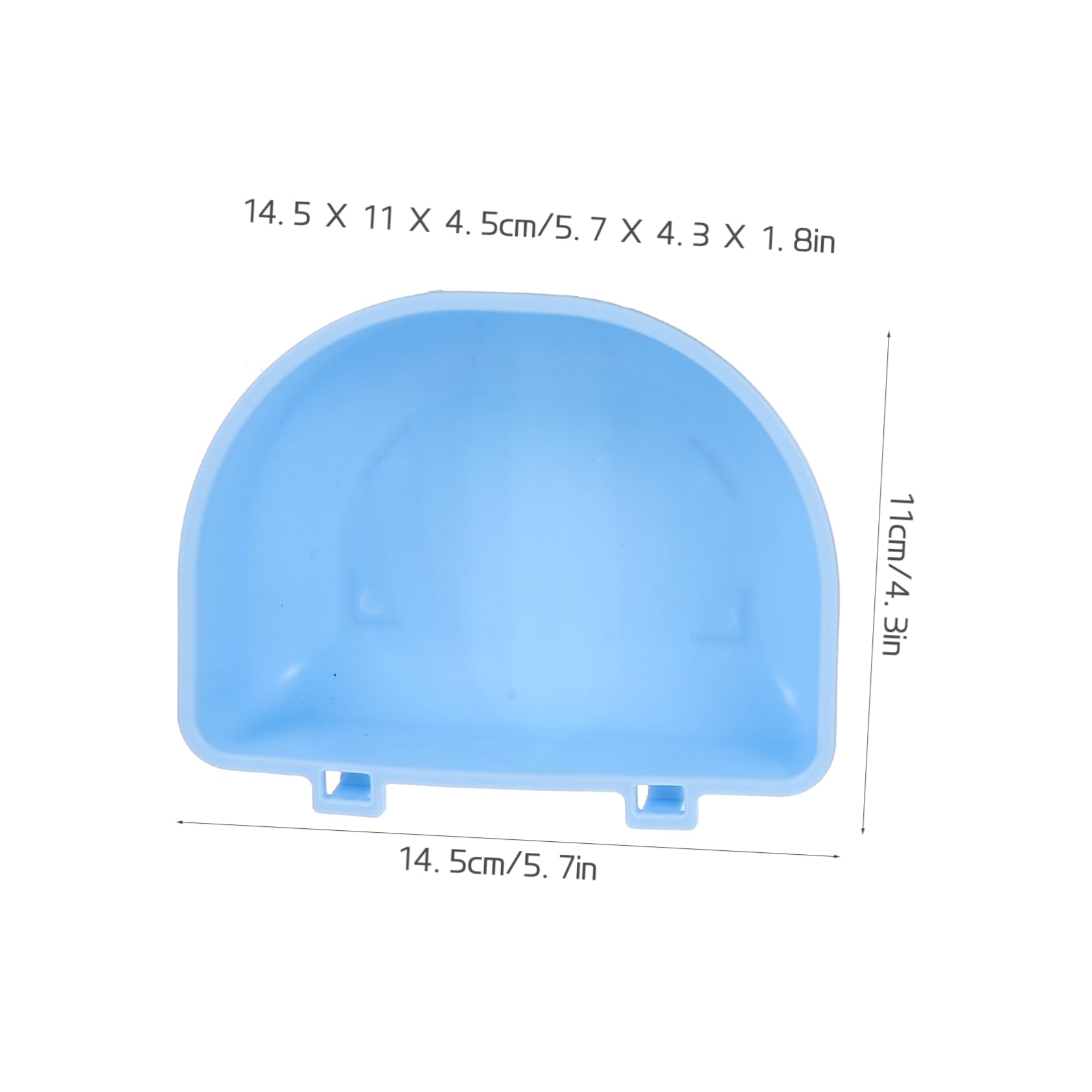 FONDOTIN 6-Pack Pet Rats Accessories Safe Hanging Water Bowl for Hamsters Chinchillas