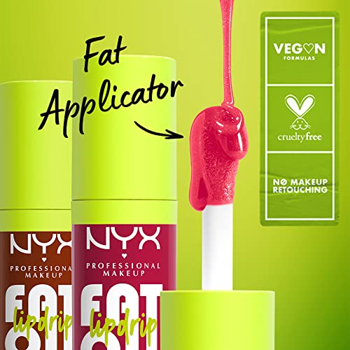 Nyx Professional Makeup Fat Oil Gloss Liquide Huile À Lèvres Newsfeed 4.8 Ml - vue 5