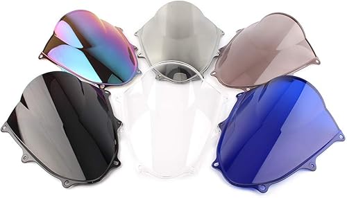 Miniatura 4 de FSFY parabrisas de motocicleta Winds n Deflector Spoiler Shield para Suzuki GSXR 1000 K17 2017 2018, transparente
