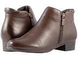 Trotters Women Major Bootie Dark Brown 6.5, N (AA)