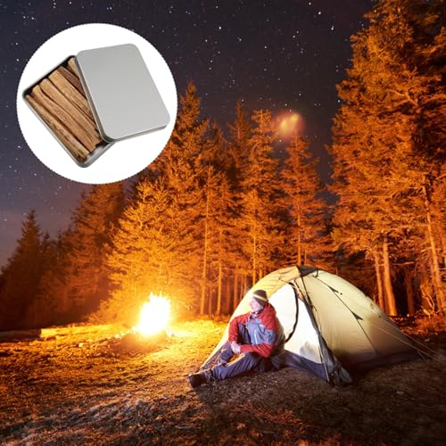 Palitos para encender fuego de madera ligera para camping y supervivencia 7