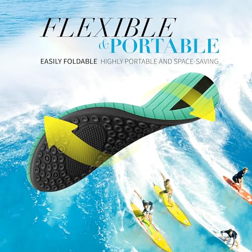 Image of Homitem Water Shoes for Women Men Aqua Socks Swim Beach Pool River Slip-On Barefoot Quick-Dry Vacation Cruise Essentials Accessories for Yoga Kayak Sports