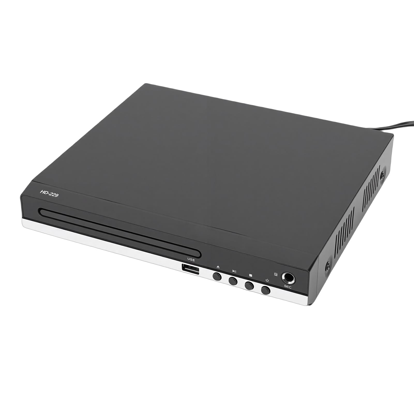 Interfaccia Multimediale HD Lettore DVD, Lettore CD per TV Domestica, Adatto Agli Anziani, Ingresso USB, Scansione Progressiva, Tutte le Regioni, Telecomando, Ingresso (Spina UE 1500w)